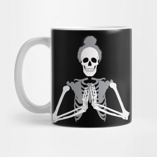 Skeleton Hands Mug